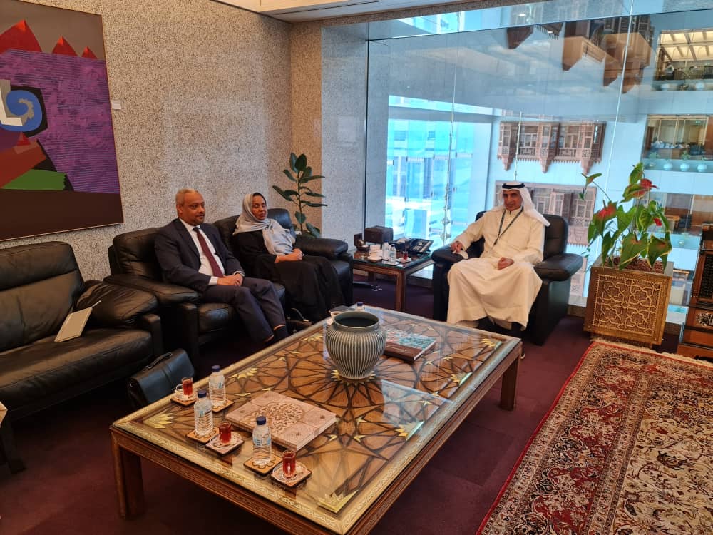 Minister of the City, Urban Planing and Housing met the Director General of the Chairman of the Board of Directors of the Arab Fund for Economic and Social Development